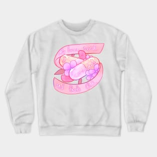 Menhera - Crutches [Pink] Crewneck Sweatshirt